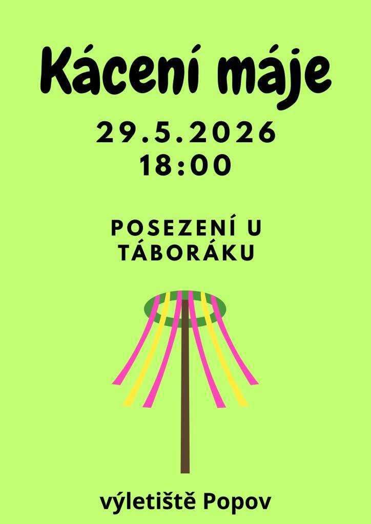 Pátek 29.5.2026 v 18.00 hodi