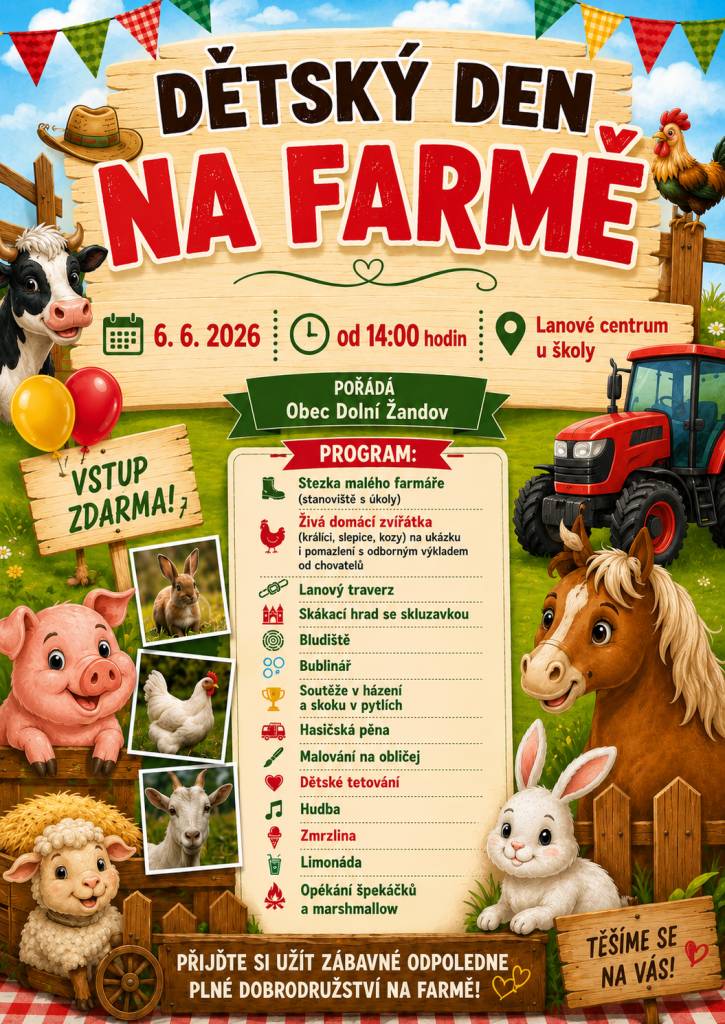 DĚTSKÝ DEN NA FARMĚ