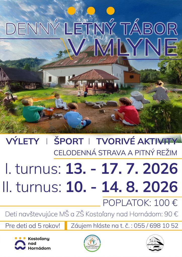 Prihlasovanie je možné na obecnom úrade osobne alebo telefonicky.