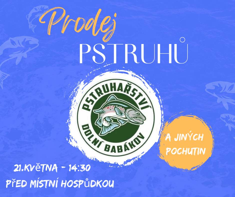 21. května 2026, od 14:30 hod. před místní hospůdkou