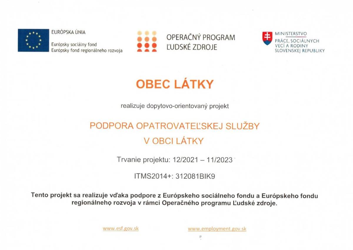 Tento projekt sa realizuje vďaka podpore z Európskeho sociálneho fondu a Európskeho fondu regionálneho rozvoja v rámci Operačného programu Ľudské zdroje.