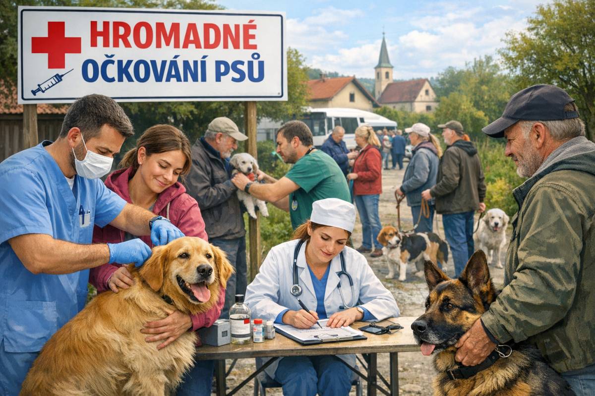 Termíny hromadného očkování psů