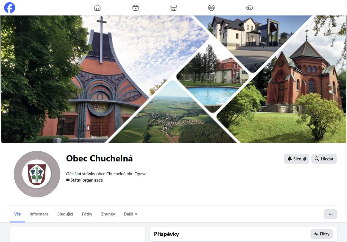 Rádi bychom vás informovali, že naši obec nově najdete také na Facebooku.