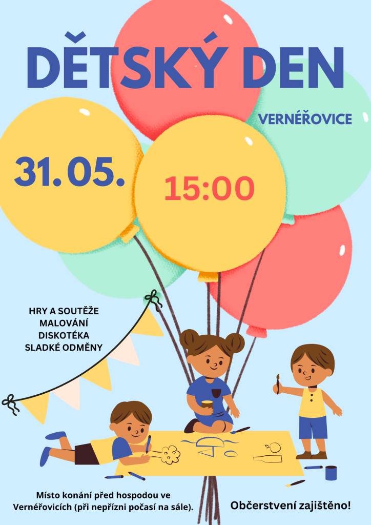 DĚTSKÝ DEN 31.5.2026