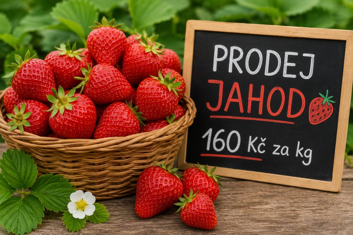 Cena je 160 kč za kg.  Prodej bude probíhat i celý příští týden.