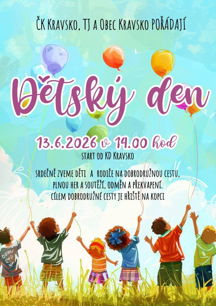 ve 14:00 start od KD Kravsko