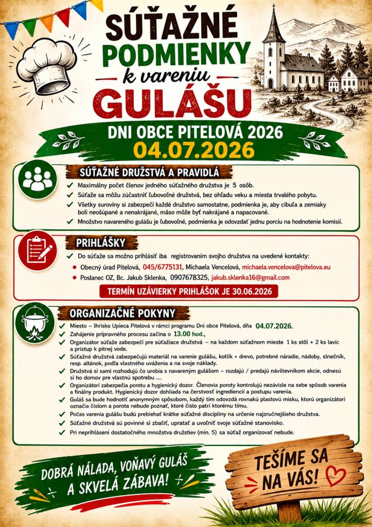 Termín uzávierky prihlášok je 30.06.2026
