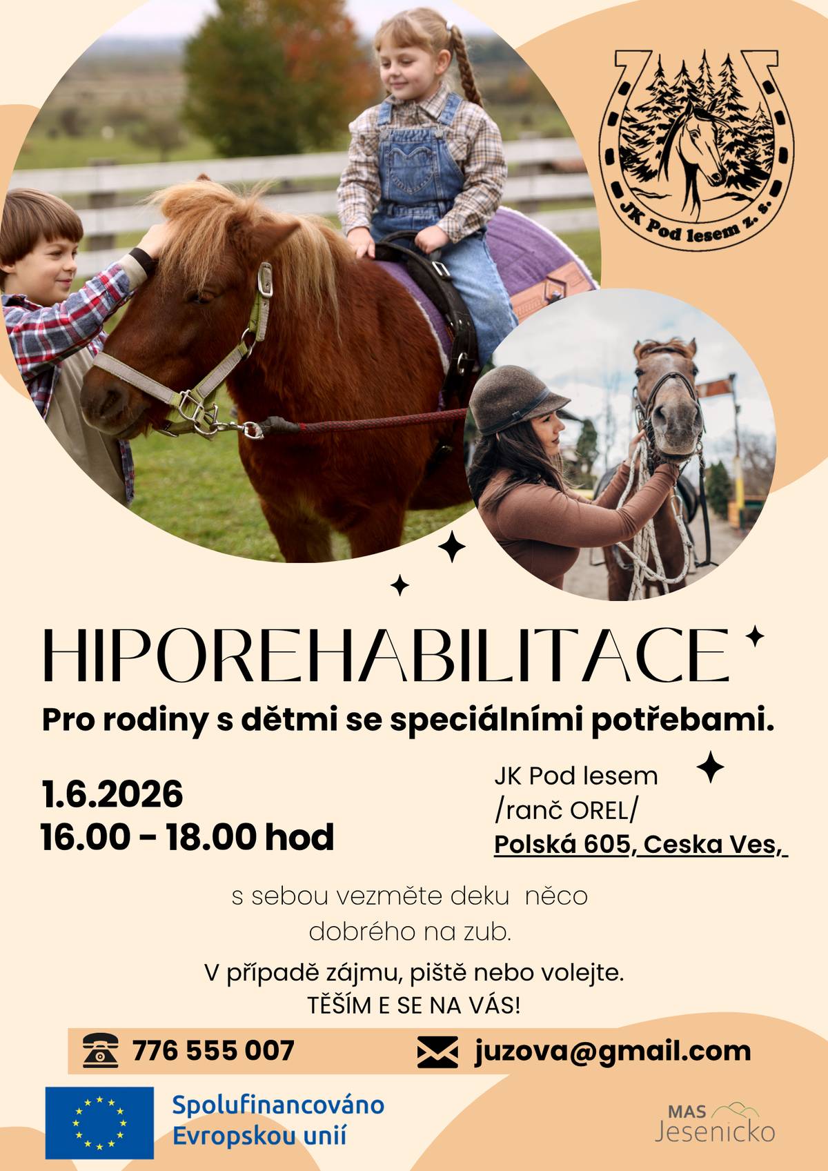 MAS Vincenze Priessnitze pro Jesenicko, o.p.s. informuje:
