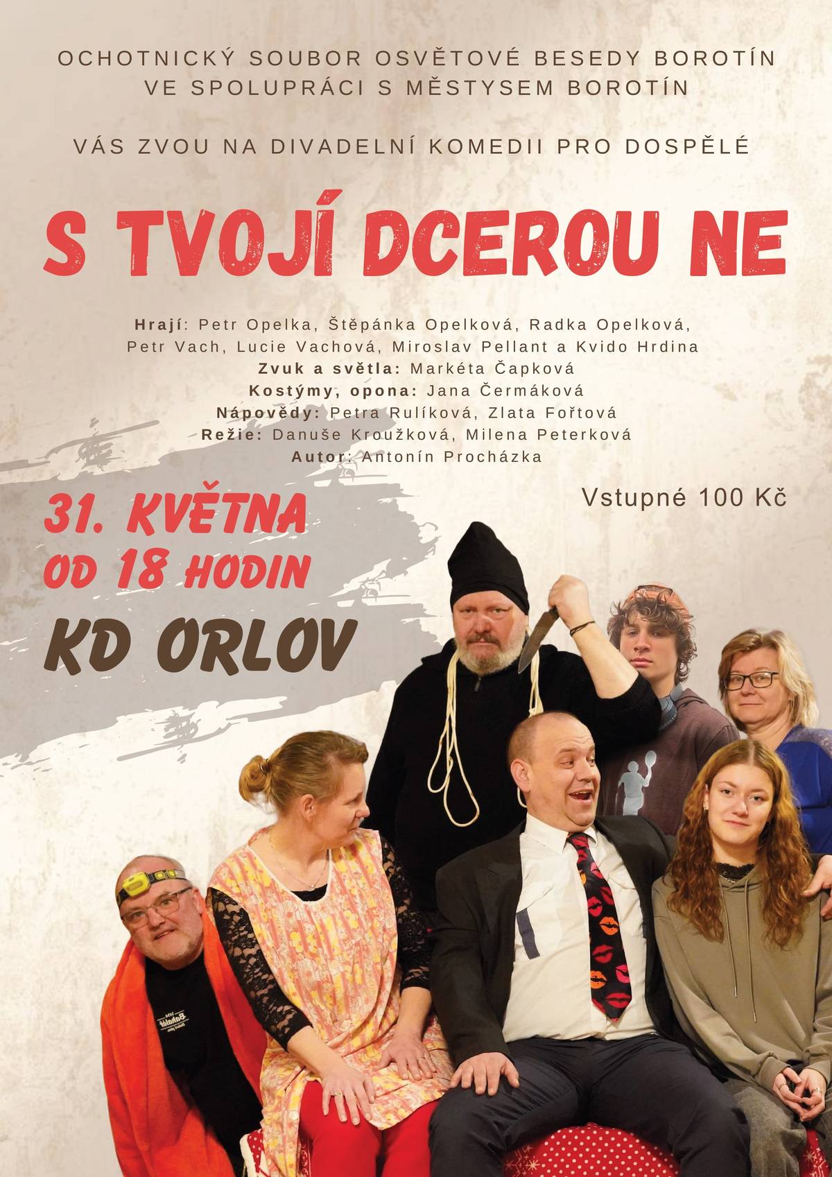 31. května 2026 od 18:00 hod. - KD Orlov