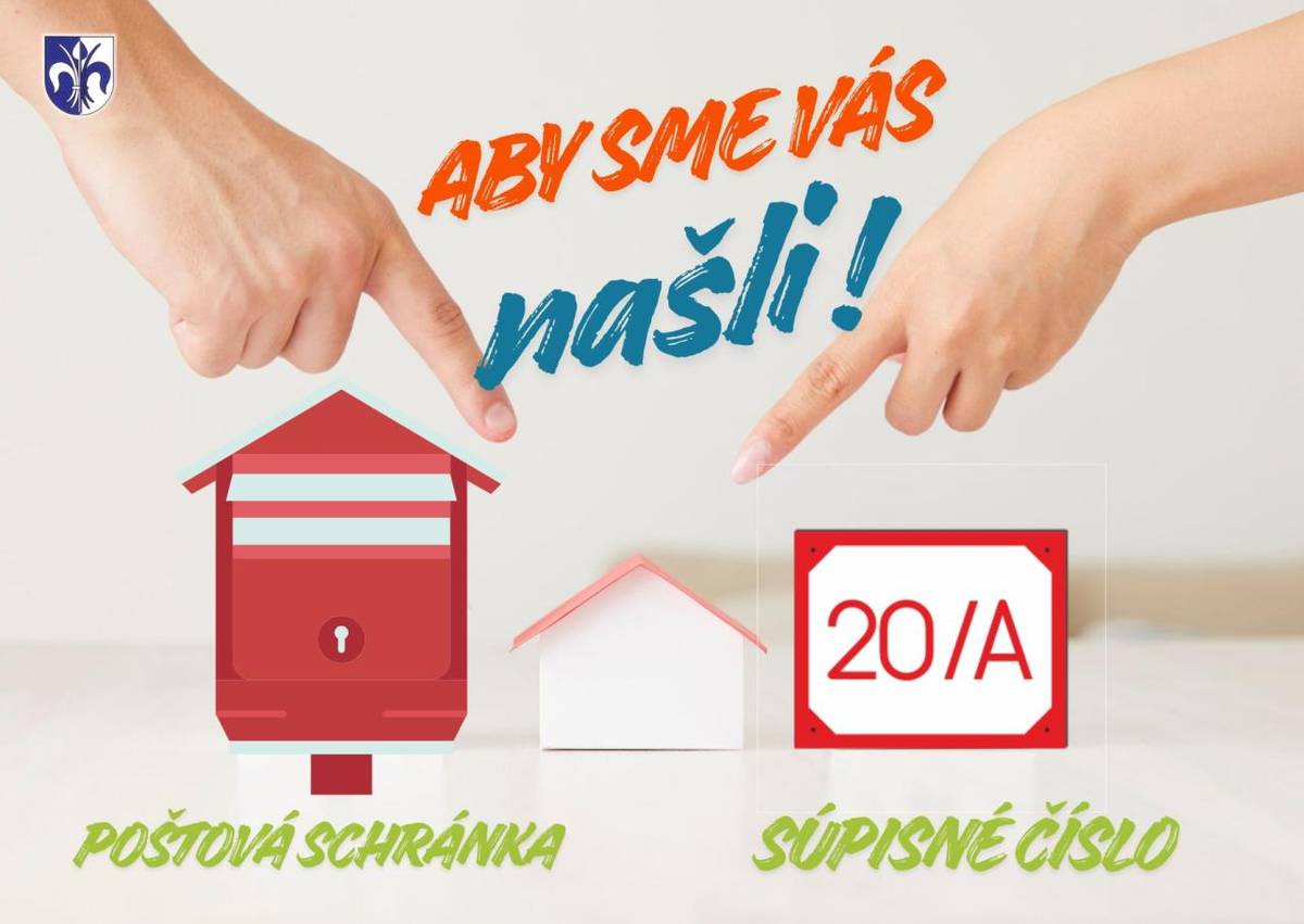 Vzhľadom k blížiacemu sa roznosu volebných oznámení o čase a mieste konania referenda a na základe skúseností z roznosu oznámení o miestnych daniach a miestnom poplatku za smeti, prosíme vlastníkov, obyvateľov nehnuteľností o riadne označenie domu súpisným číslom a zabezpečenie poštovej schránky.