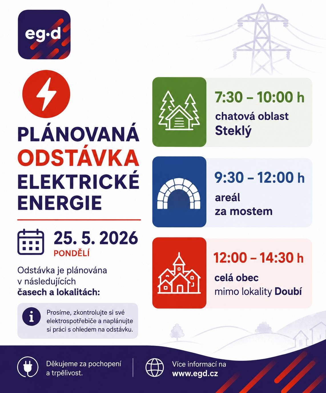 V pondělí 25. 5. 2026