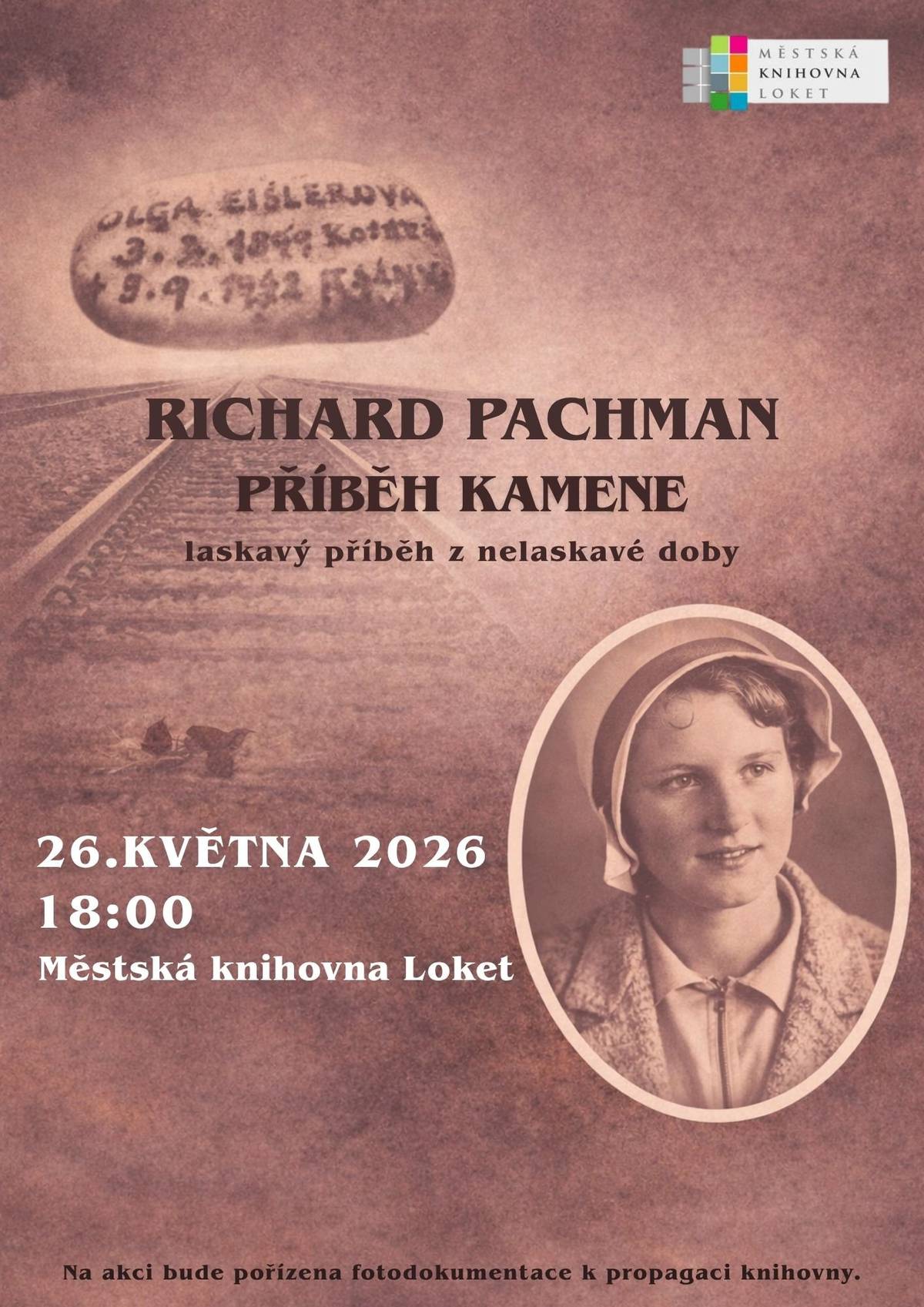 Úterý 26. 5. Richard Pachman – Příběh kamene Od 18:00 hodin v Městské knihovně Loket proběhne přednáška a setkání s Richardem Pachmanem na téma „Příběh kamene“. Pátek 29. 5. Noc kostelů 2026 Od 17:00 do 20:00 hodin v kostele sv. Václava. Součástí programu bude vystoupení Divadla loutek Karlovy Vary, přednáška ve spolupráci s loketskou knihovnou, ukázka varhaníka Petra Píšaríka a další doprovodný program. Sobota 30. 5. Mezinárodní den dětí Od 14:00 hodin v areálu U Supího potoka. Připraven bude program pro děti i rodiny. Marie Rottrová – koncert Od 20:00 hodin v Amfiteátru Loket vystoupí Marie Rottrová se svým koncertním programem. Neděle 31. 5. Den Karlovarského kraje a cyklostezky Ohře Od 12:00 do 18:00 hodin v Amfiteátru Loket. Program nabídne vystoupení, sportovní aktivity, autogramiádu Lukáše Bauera i doprovodný program pro rodiny s dětmi. SWING TRIO – SOPHIA LAMOŠ Od 17:00 hodin v Galerii Café Loket proběhne koncert swingového tria. 📍 Aktuální kulturní program sledujte také na stránkách města a v kalendáři akcí města Loket.