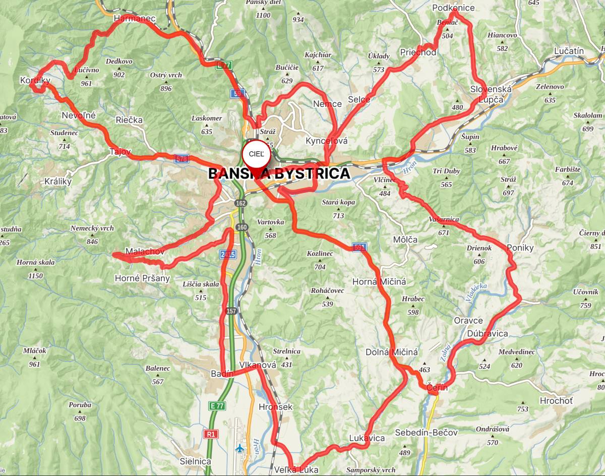 Oznamujeme vám,že v sobotu 30.05.2026  pôjde cez našu obec v čase medzi 12:00 - 13:00 hod cyklomaratón Bystrický anjel . Pôjdu z Cenova z Harmanca cez dedinu a smerom do Tajova po cestnej komunikácii. Cyklomaratón by nijako nemal obmedzovať život v obci. Koná sa však za neobmedzenej cestnej premávky,preto Vás žiadame o opatrnosť a obozretnosť. Bystrický anjel – Cyklomaratón okolím Banskej Bystrice