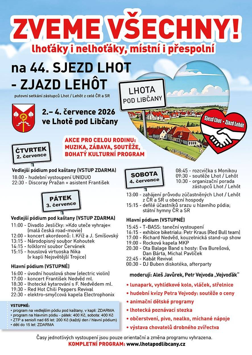 ve Lhotě pod Libčany - pozvánka