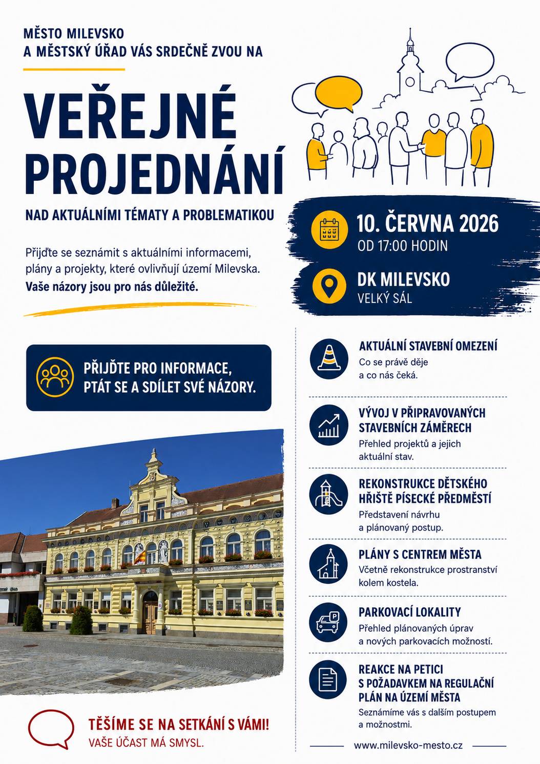 10. června 2026 od 17:00 hodin Těšíme se na setkání s Vámi!