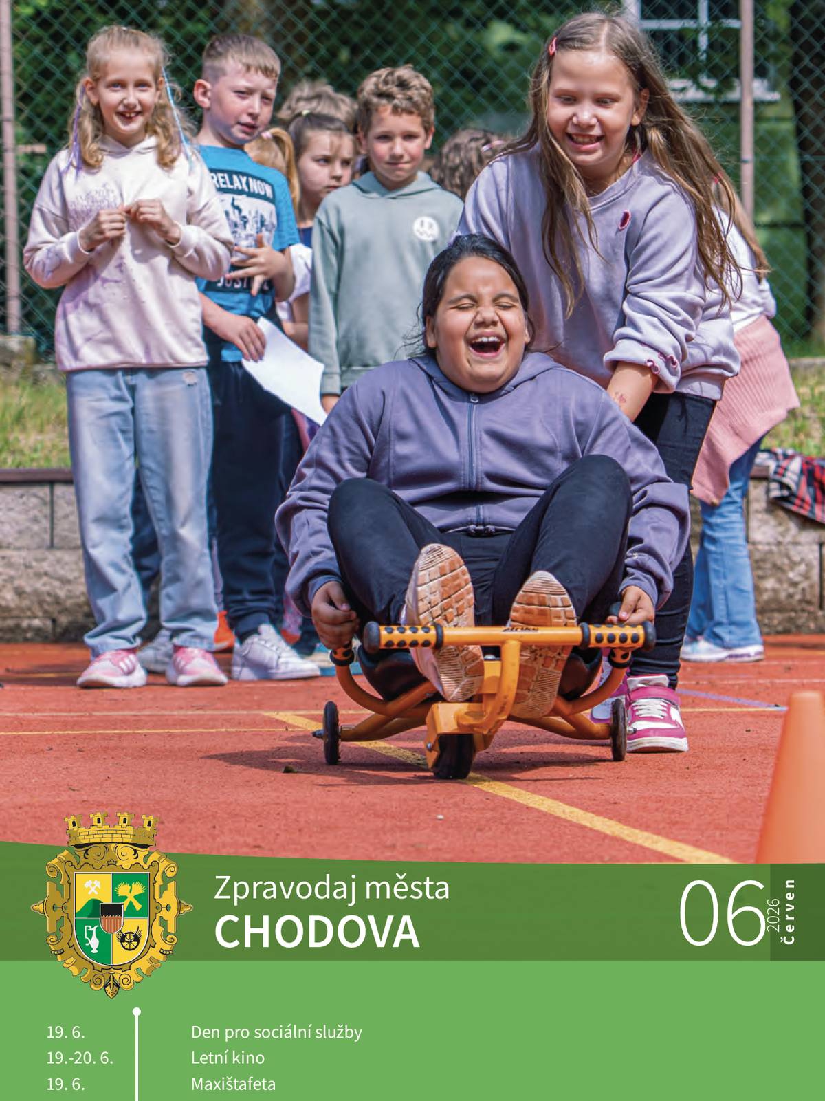 CHODOV (26. 5. 2026) -  Nové vydání Zpravodaje města Chodova v elektronické podobě je k dispozici. Kromě pravidelných rubrik si v červnovém vydání můžete přečíst, jak Chodov třídí odpad, kdy skončí rekonstrukce hospodářské budovy DPS nebo jaké změny se chystají v oblasti parkování dodávek. Zpravodaj města Chodova můžete brzy najít také v aplikaci Munipolis (dříve Mobilní rozhlas), a to v dlaždici s označením Chytrý zpravodaj.  V tištěné podobě najdete zpravodaj ve vašich schránkách počátkem června, pokud tomu tak nebude, ozvěte se na adresu: zpravodaj@kasschodov.cz. Máte-li zájem o zasílání Zpravodaje města Chodova přímo do vašeho emailu, dejte vědět do redakce na výše uvedenou emailovou adresu. Zpravodaj naleznete v příloze níže.