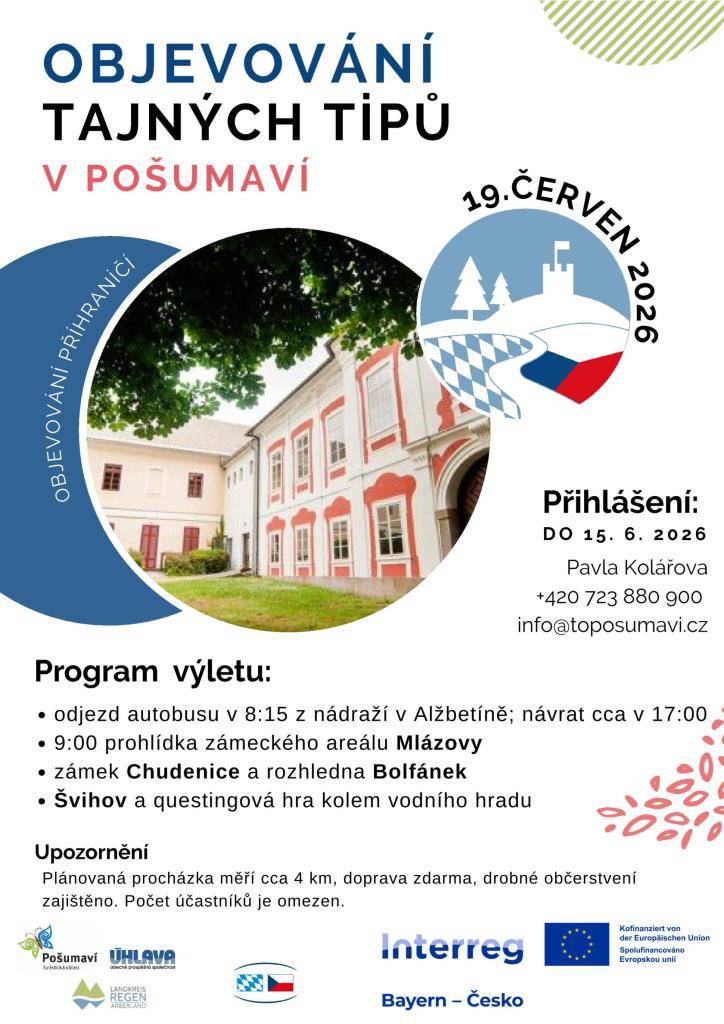 Program a informace o možnosti přihlášení v přiložené pozvánce.