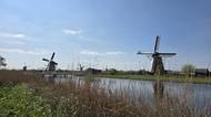 Větrné mlýny v Kinderdijk