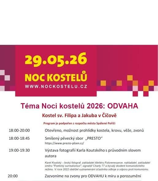 Zítra 29.5.26 v obci Číčov
