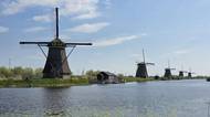 Větrné mlýny v Kinderdijk