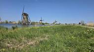 Větrné mlýny v Kinderdijk