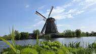 Větrné mlýny v Kinderdijk