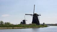 Větrné mlýny v Kinderdijk