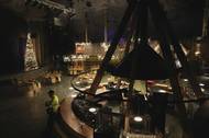 Restaurace Santa Parku poblíž finského Rovaniemi