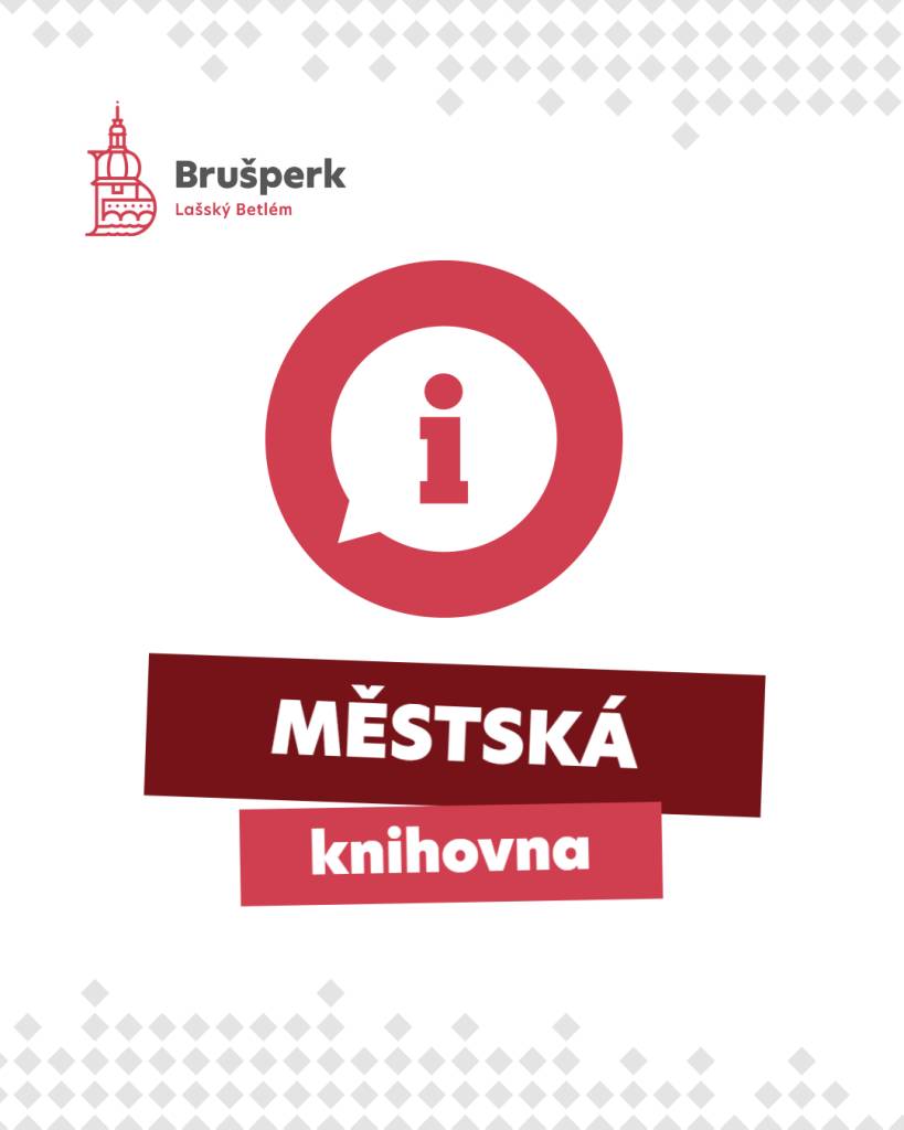Městská knihovna informuje, že z důvodu revize knihovního fondu bude ve dnech 25.–29. května 2026 uzavřena. Děkujeme za pochopení.