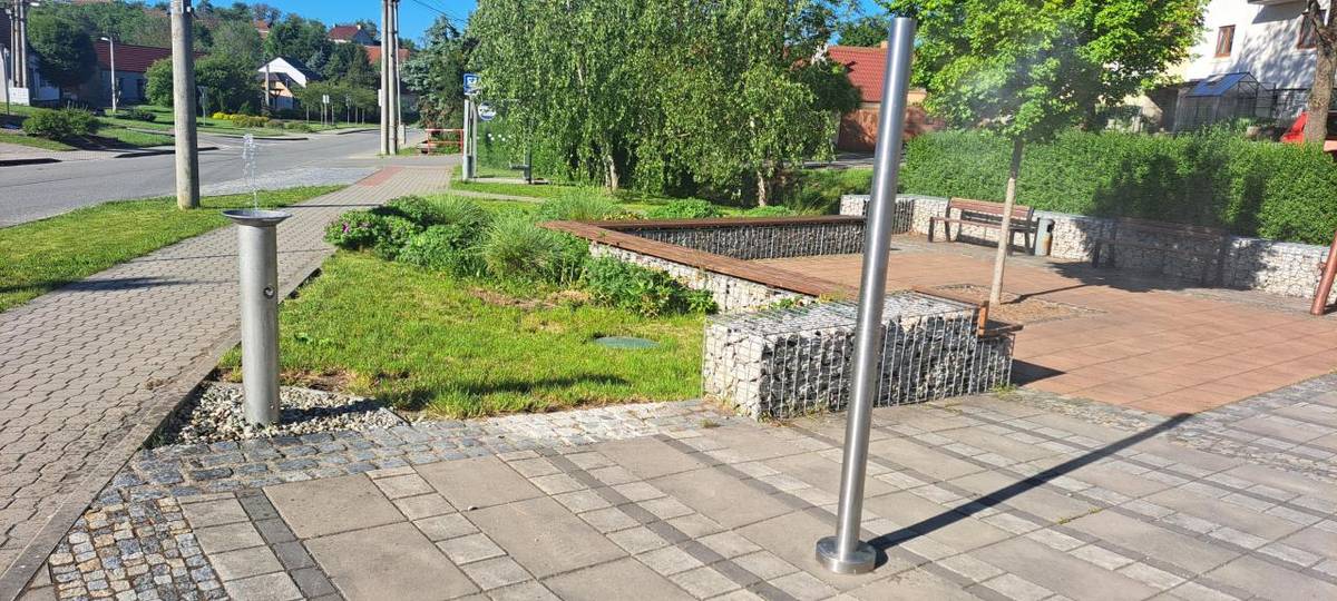 Sprcha i pítko jsou připraveny!