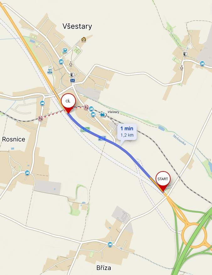 Informujeme občany uzavírce silnic III/32433 a I/35 Všestary z důvodu výstavby silnice D35.