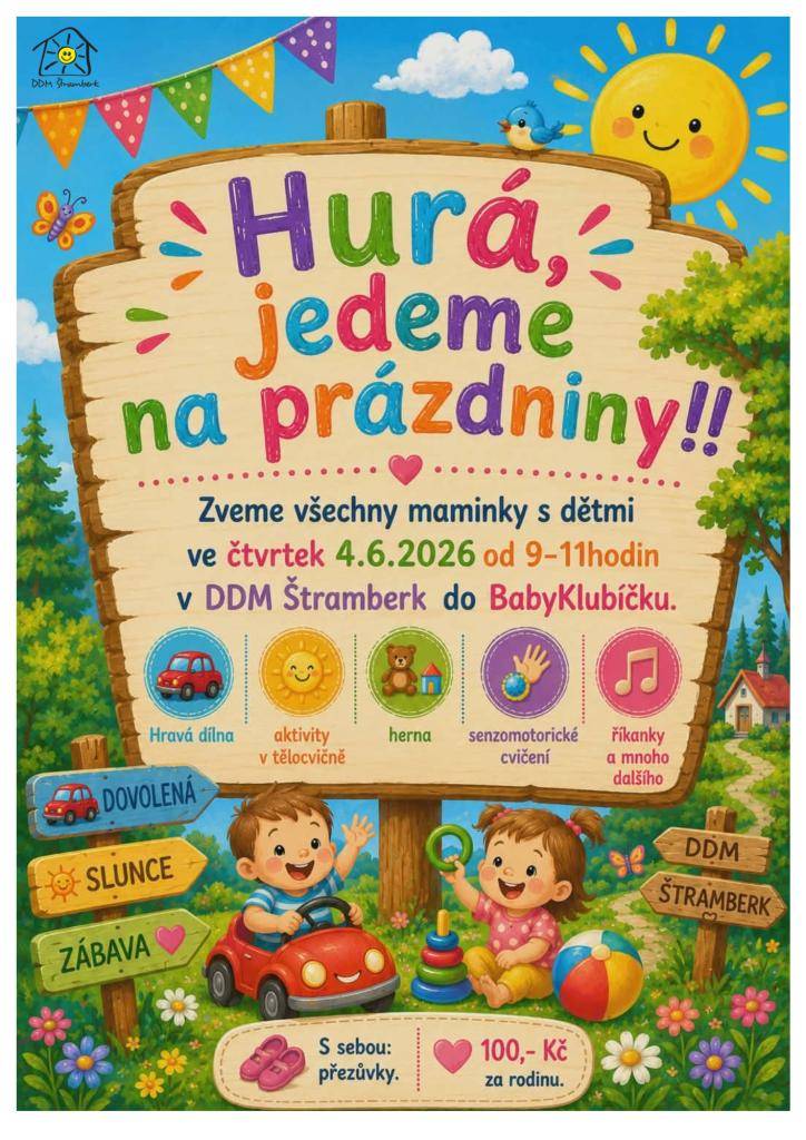 Program pro maminky s dětmi.
