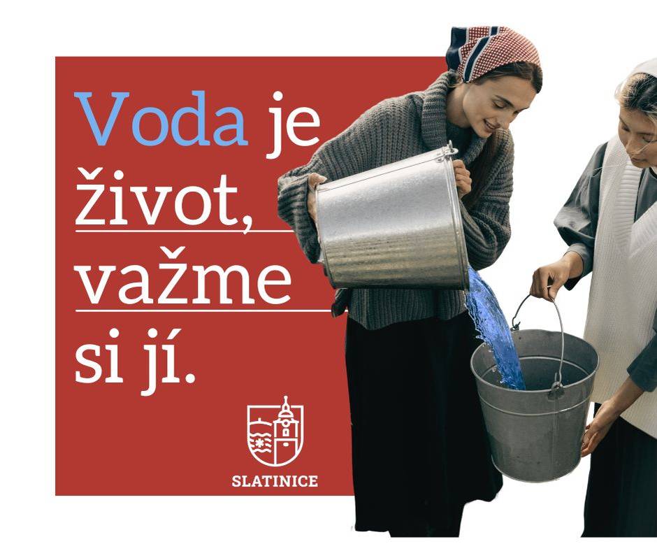 Ve Slatinicích a Lípách máme vlastní zdroje pitné vody, což nám umožňuje udržovat nízkou cenu vodného. Aktuální sucho však znamená, že zásoby vody klesají. Omezme zbytnou spotřebu a využívejme dešťovou vodu, abychom předešli problémům s dodávkami.