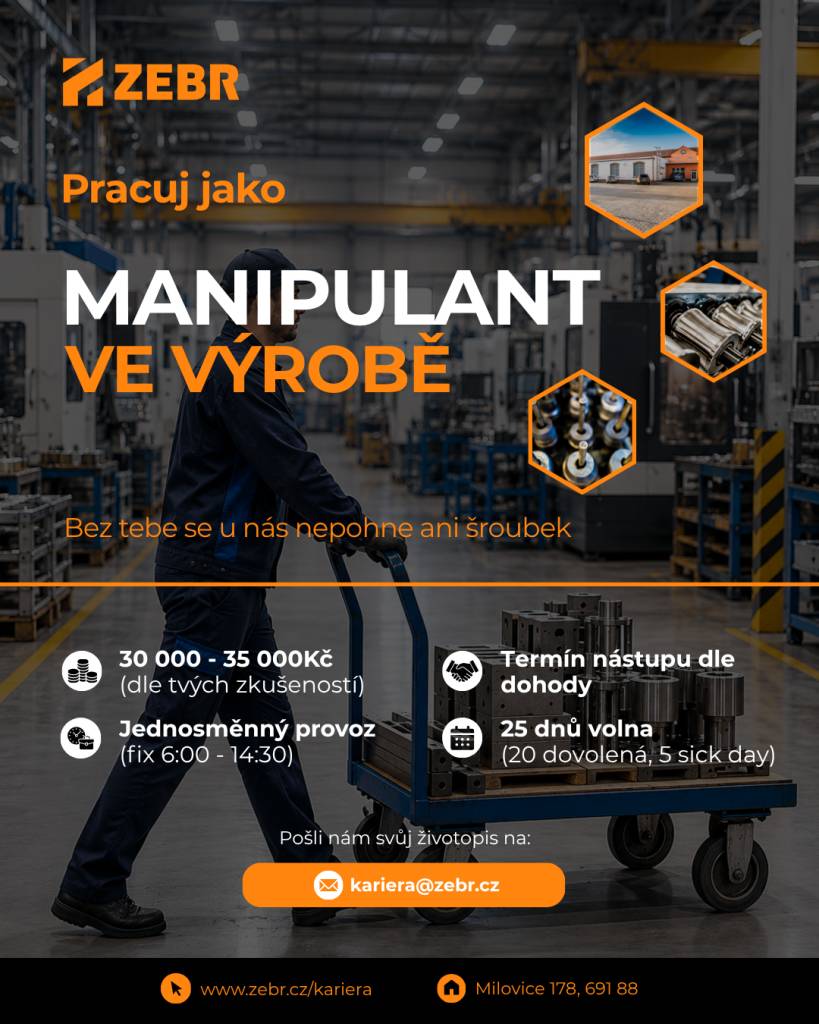 manipulant ve výrobě
