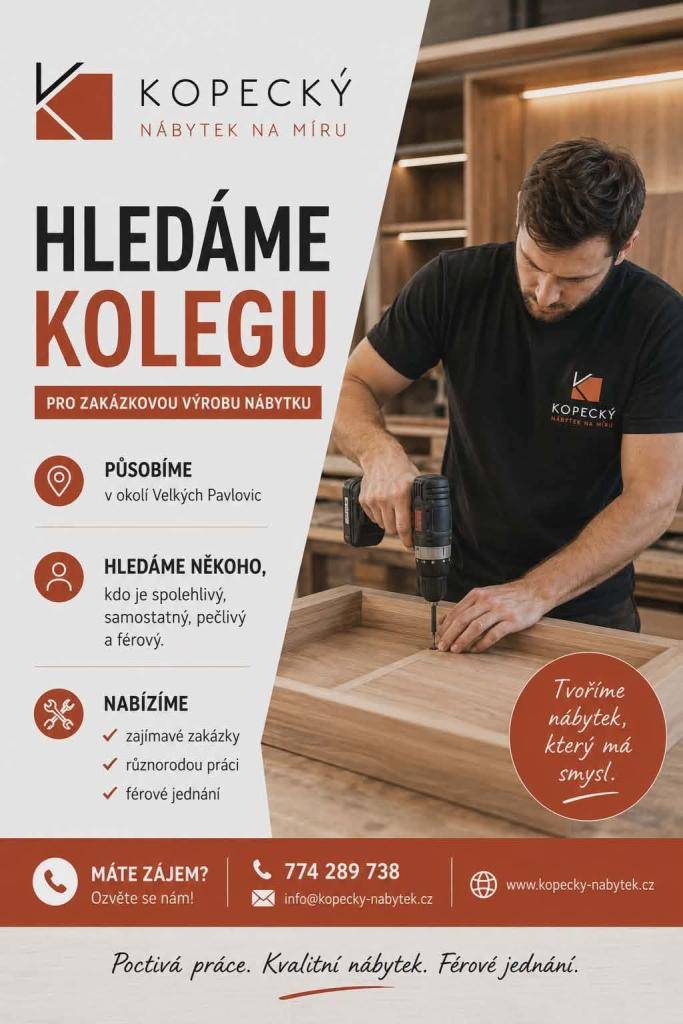hledáme kolegu