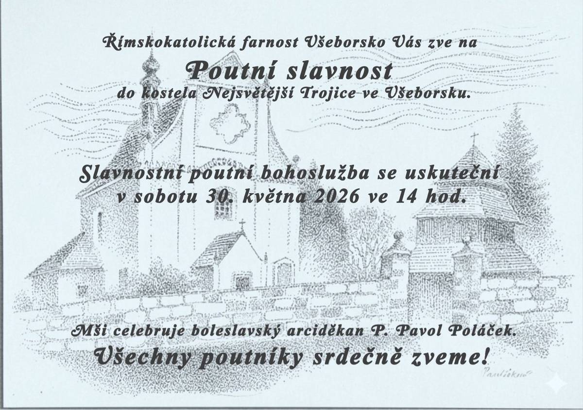 Noc kostelů a poutní slavnost.