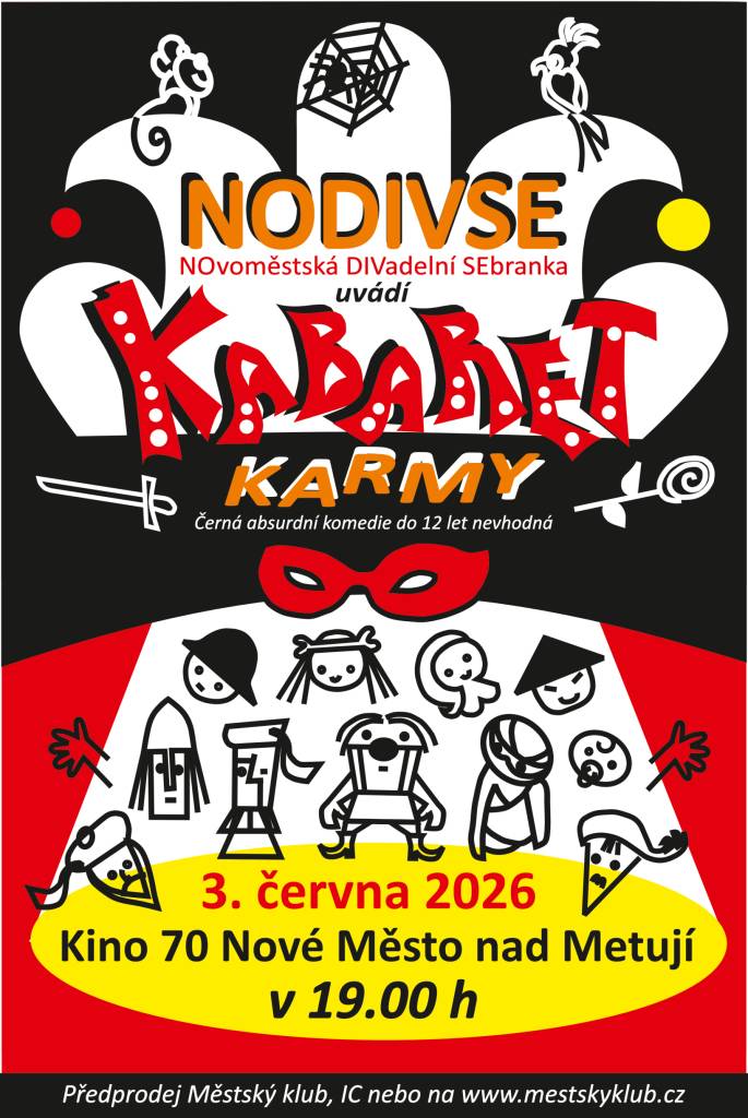 Premiéra divadelní hry novoměstského spolku NODIVSE