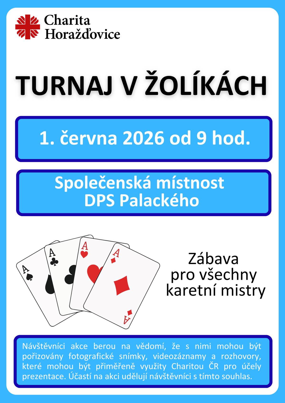 Dobrý den,  opět aktuální info z Charity Horažďovice.  Za informace děkujeme a věřím, že mnohým z vás se budou hodit.  S přáním fajn dne, Vaše Obec Chanovice.  Ondřej Klásek