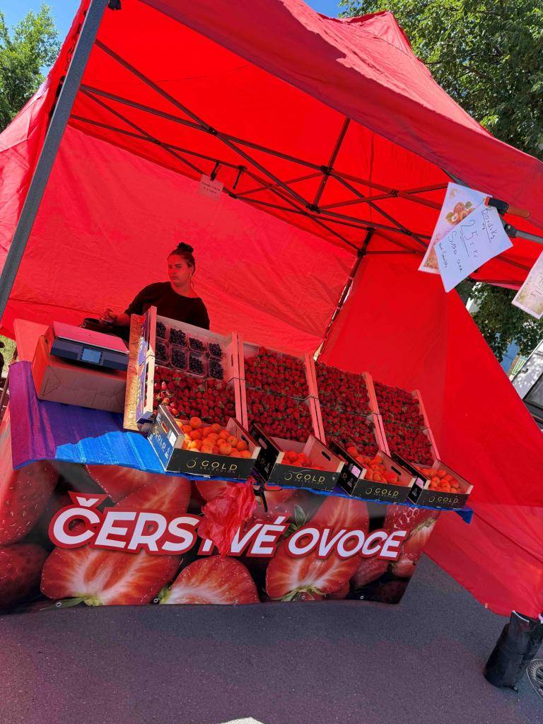 Dovolujeme si Vás informovat, že každý čtvrtek bude na návsi probíhat prodej čerstvých jahod.   Cena cca 160,- Kč/kg. Více informací naleznete v letáčku.