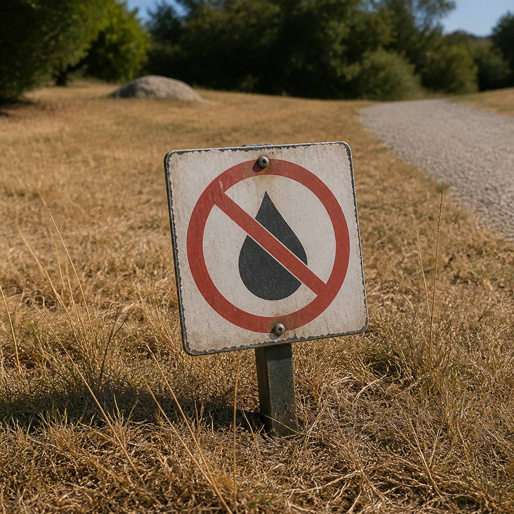Z důvodu dlouhodobého sucha a nedostatku pitné vody vyhlašuje obec zákaz zalévání zahrad, napouštění bazénů a mytí automobilů pitnou vodou z veřejného vodovodu.