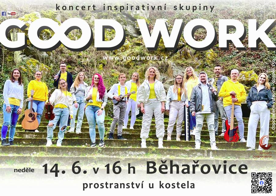 eděle 14.6.2026 v 16h v prostranství u kostela Běhařovice