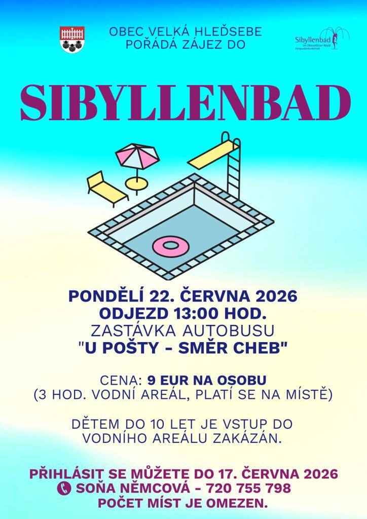 22. června 2026, odjezd ve 13 hodin.