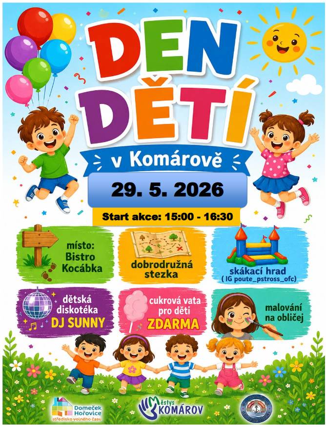 Pátek 29. 5. 2026, Bistro Kocábka.