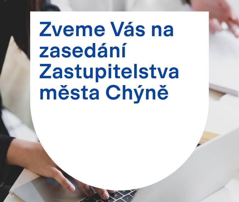 Vážení občané, zveme vás na zasedání Zastupitelstva města Chýně č. 4/2026. Zasedání se koná 3. 6. 2026 od 18.00 hodin v zasedací místnosti městského úřadu(Hlavní 200), lze se zúčastnit i online:   Pravidla pro online účast: -veřejnost má možnost pouze sledovat stream -chat slouží pouze ke kladení dotazů! -nepřihlašujte se anonymně -i online platí jednací řád zastupitelstva.  Váš MěÚ