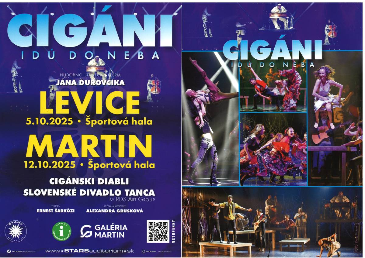 Cigáni idú do neba - cigánski diabli Slovenské divadlo tanca