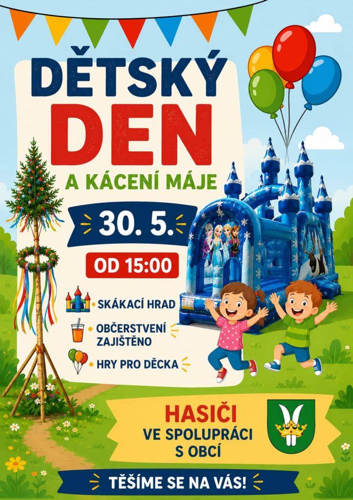 Dětský den a kácení máje