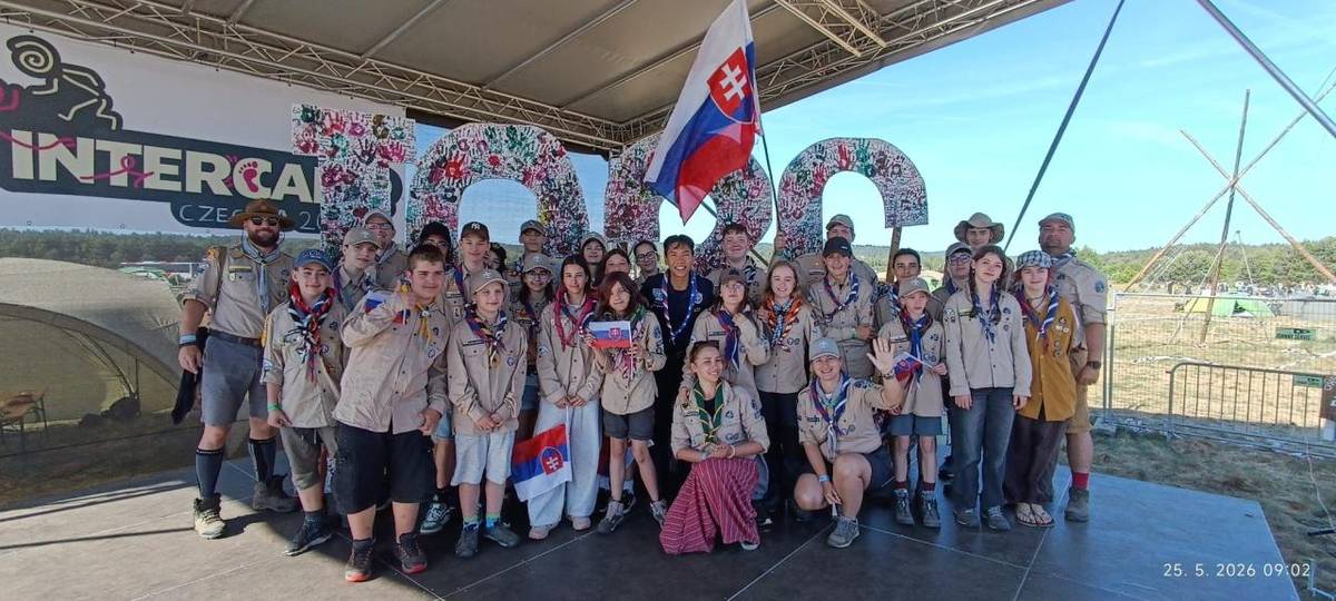 Naši skauti z 1. oddielu skautov Malinovo  sa zúčastnili na prestížnom medzinárodnom podujatí Intercamp 2026, ktoré sa konalo v českom Ralsku. Išlo o naozaj nezabudnuteľný zážitok obrovských rozmerov. Na jednom mieste sa stretlo viac ako 3 000 skautov zo 16 krajín sveta.