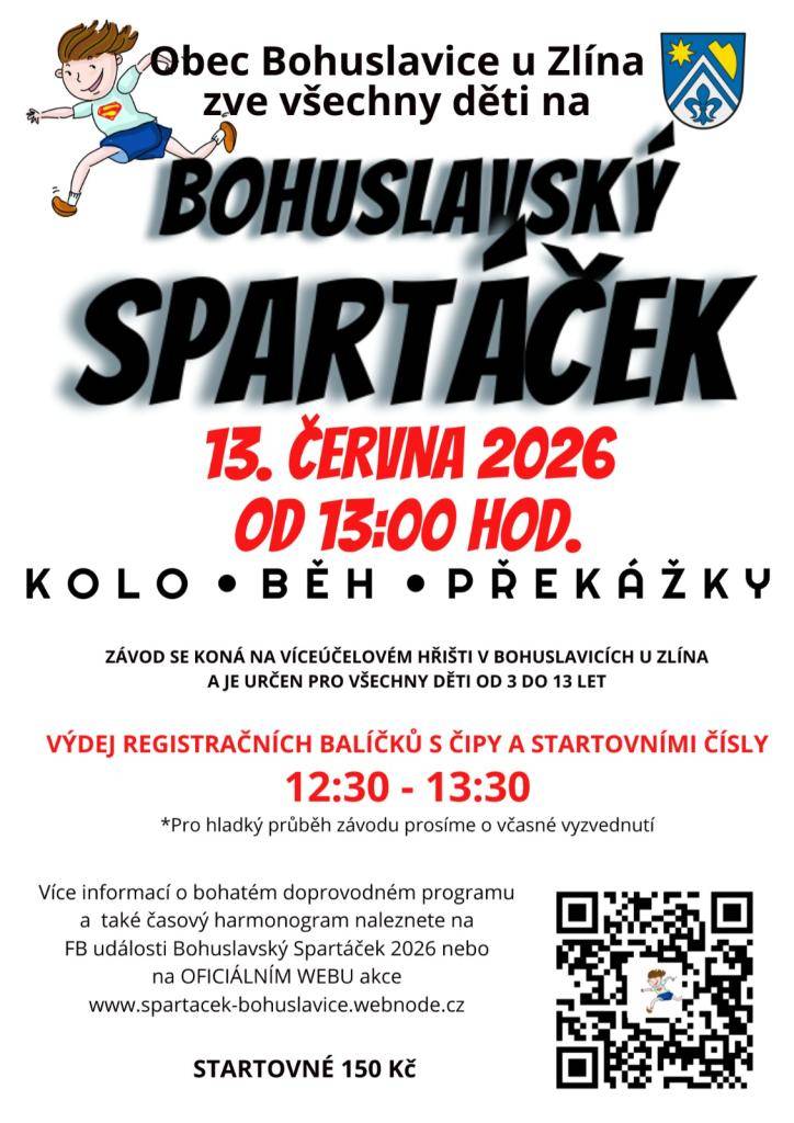 Pozvánka do Bohuslavic u Zlína
