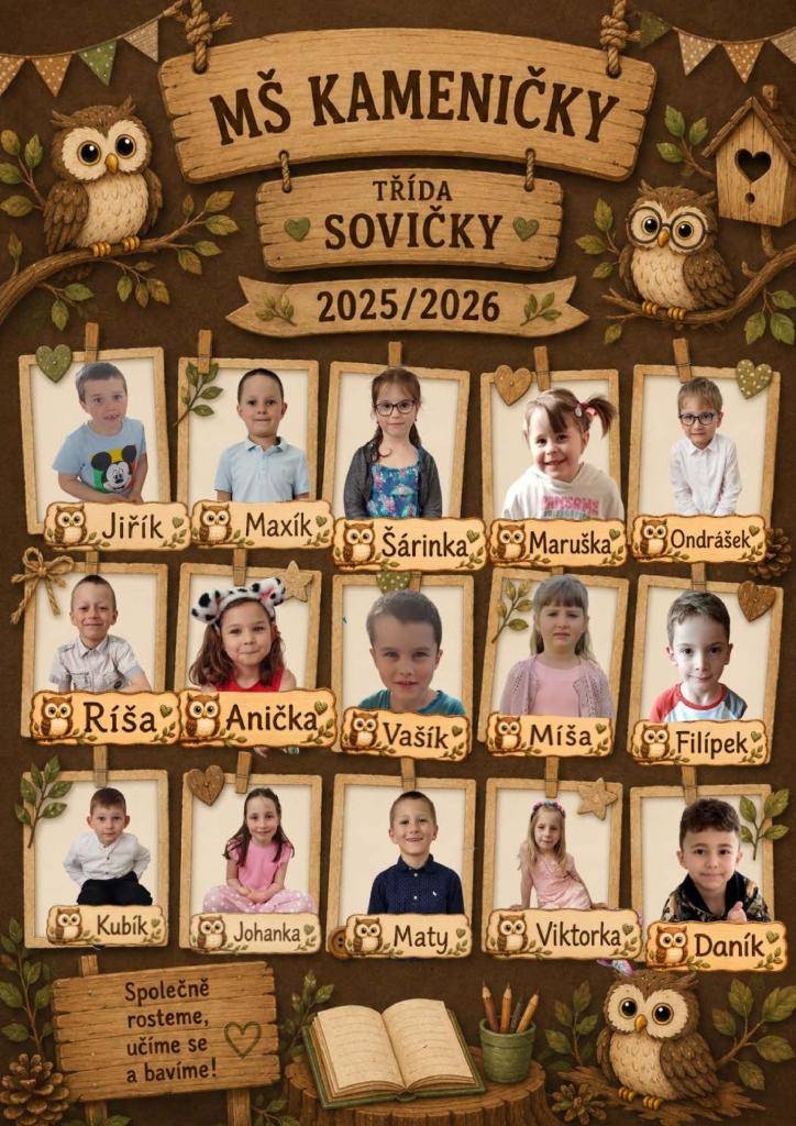 TABLO našich předškoláků