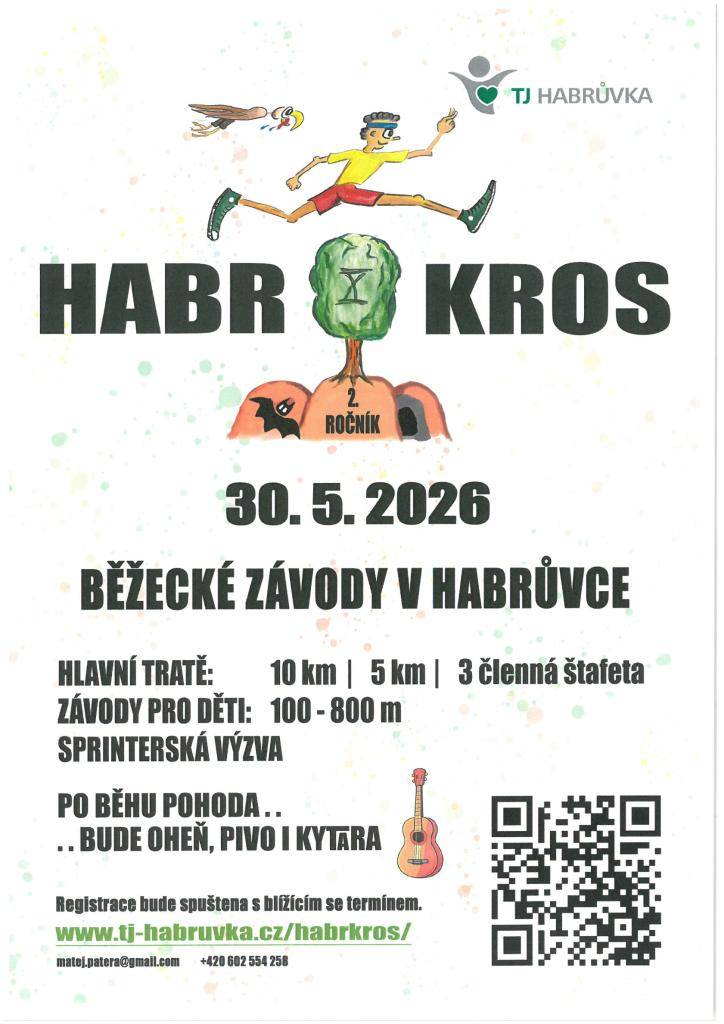 sobota 17.05.2025 od 9:00 hod Habrůvka